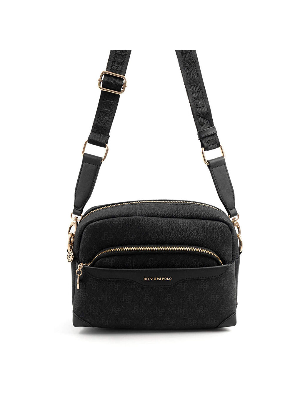 Kadın SP1201-M178 SILVER POLO Çapraz Çanta Siyah