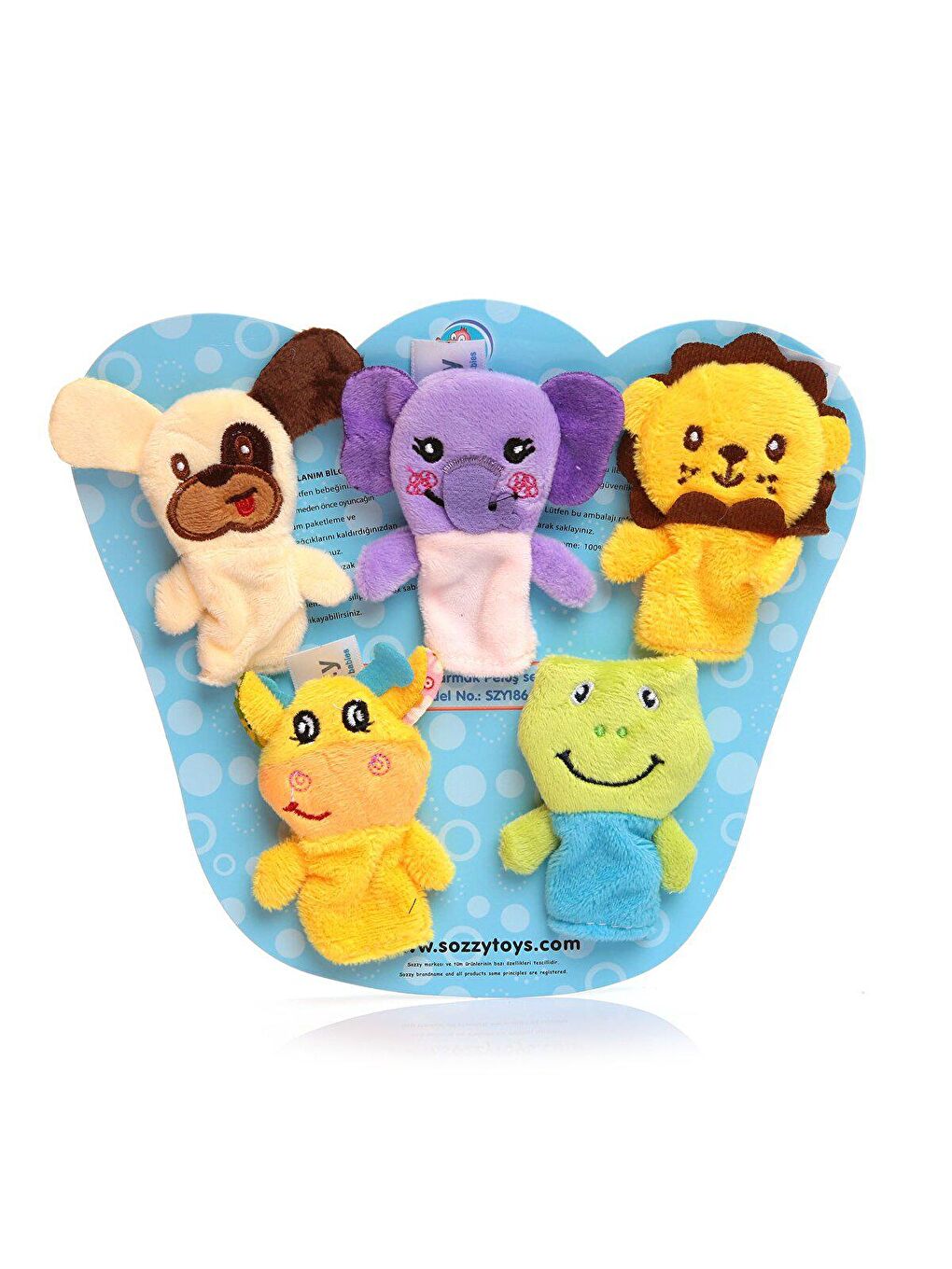 Sozzy Toys Karışık Parmak Pelüş Serisi - 1