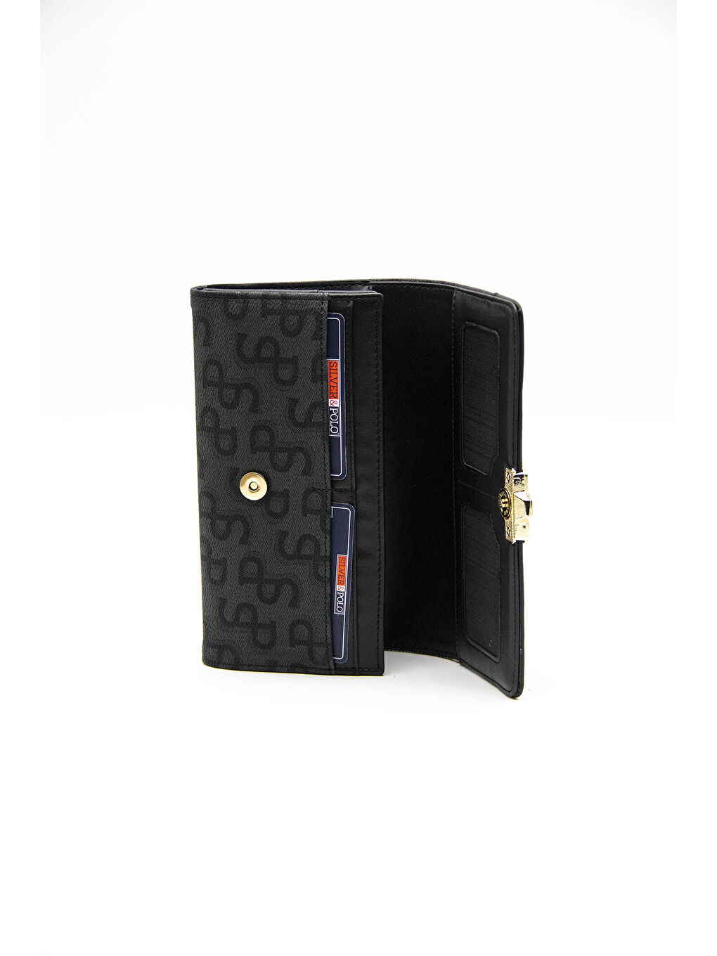 Siyah Kadın Cüzdan & Kartlık 979-41452 BAYAN CÜZDAN M169 SİYAH-NOVA SİYAH-3