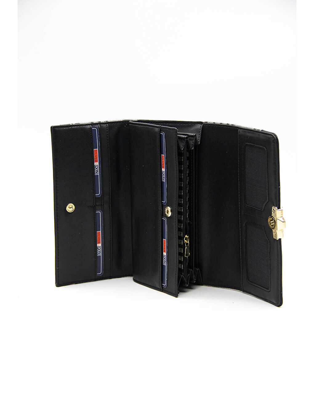 Siyah Kadın Cüzdan & Kartlık 979-41452 BAYAN CÜZDAN M169 SİYAH-NOVA SİYAH-4