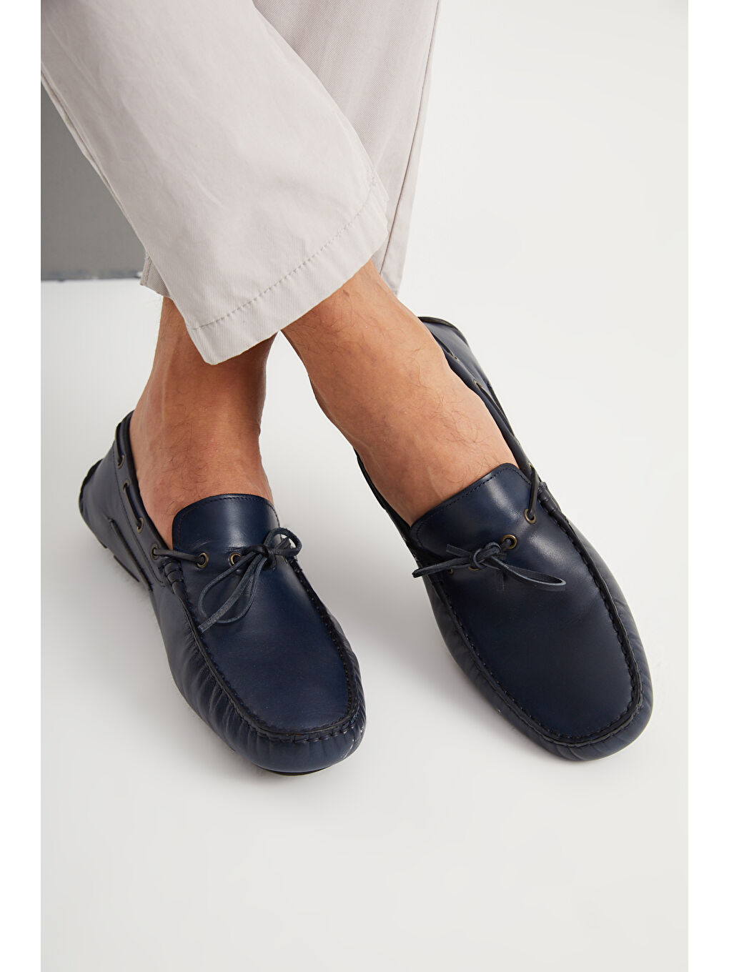 Erkek Oxford ( Klasik) MO-7810-7574 Gıuseppe Mengonı Lacivert Spiro-2