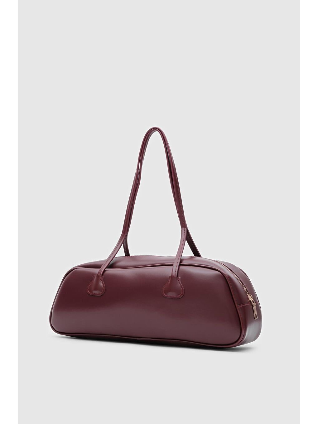 Miu Bowling Çanta Bordo-1