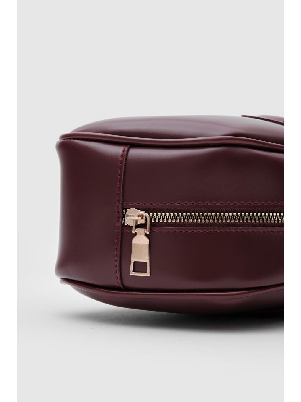 Miu Bowling Çanta Bordo-3