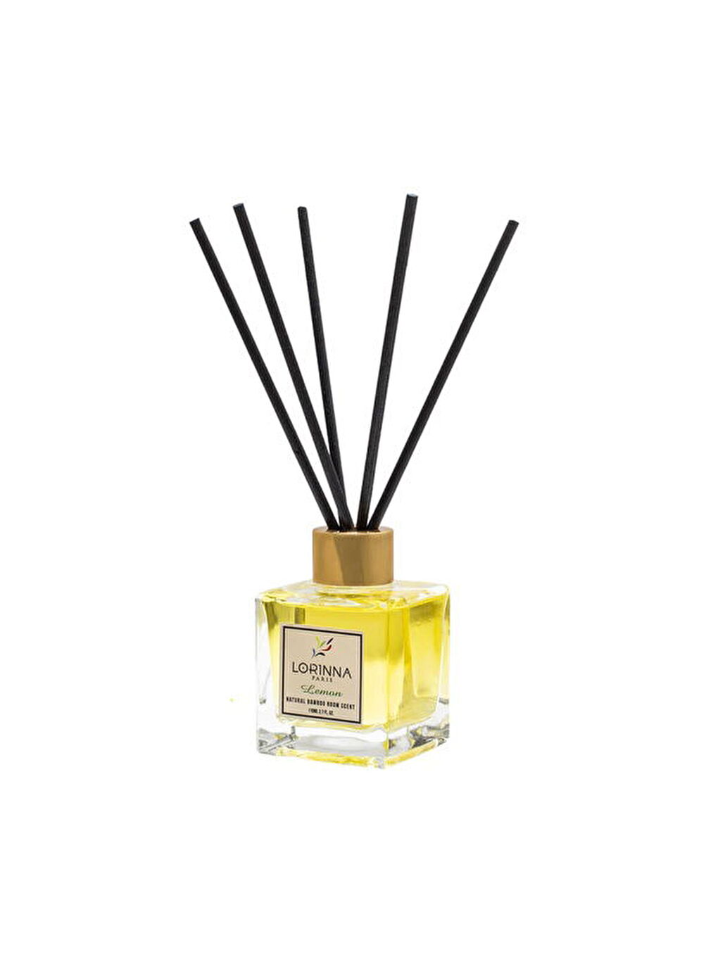 Renksiz Lemon Çubuklu Oda Kokusu - Şeffaf - 110 ml-2