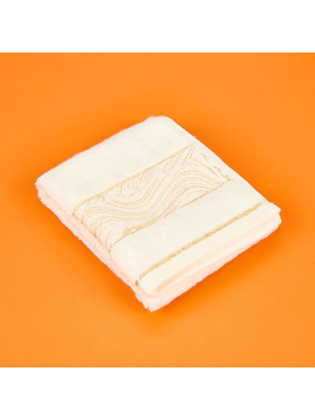 Soft Simli El Havlusu - Beyaz - 30x50 cm-2