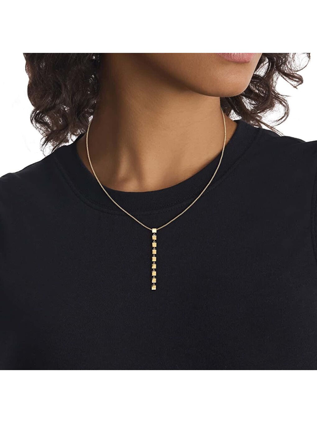 Sarı CKJ35000840 Kadın Kolye-2