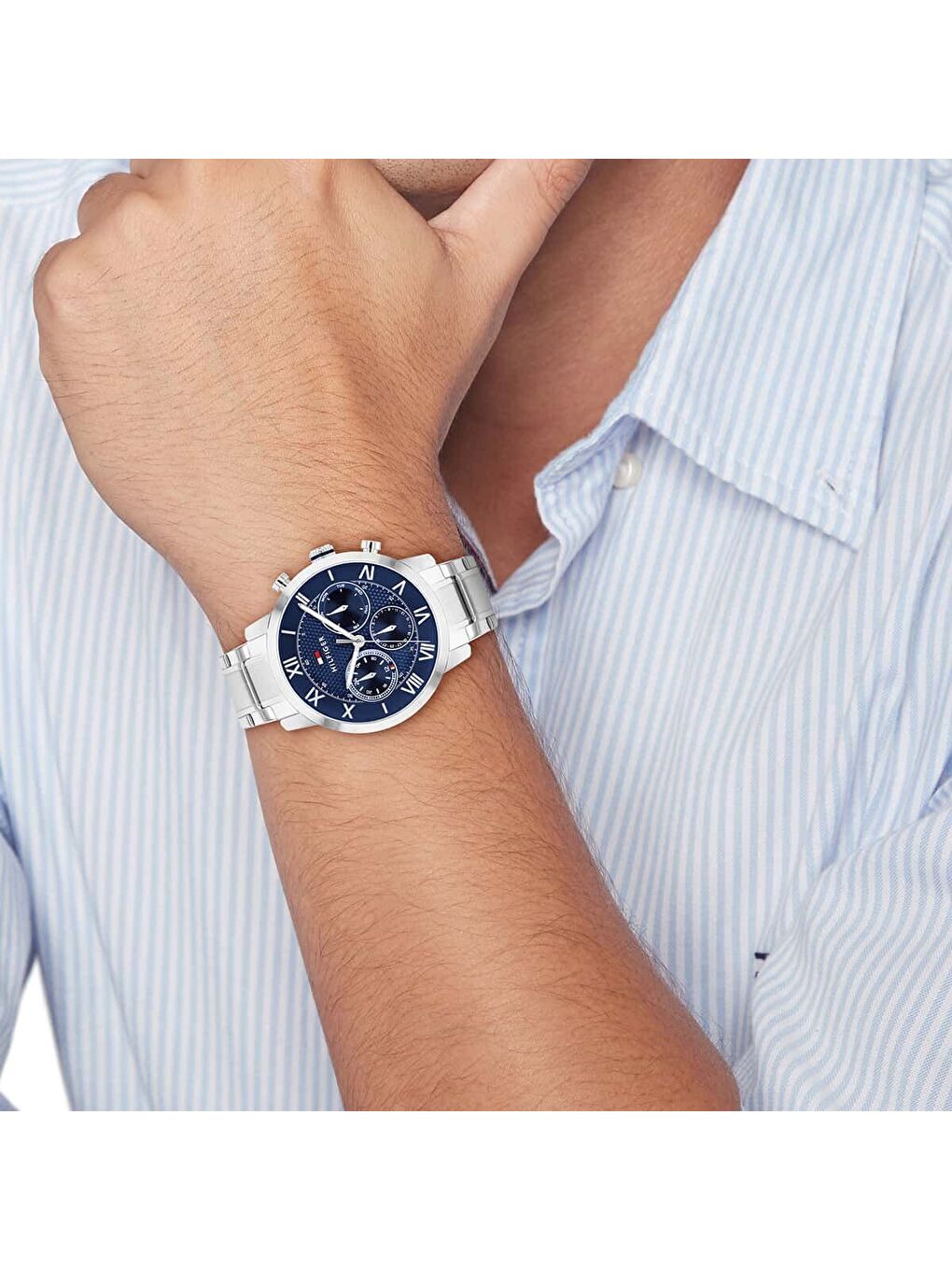 Gri TH1710728 Erkek Kol Saati-3