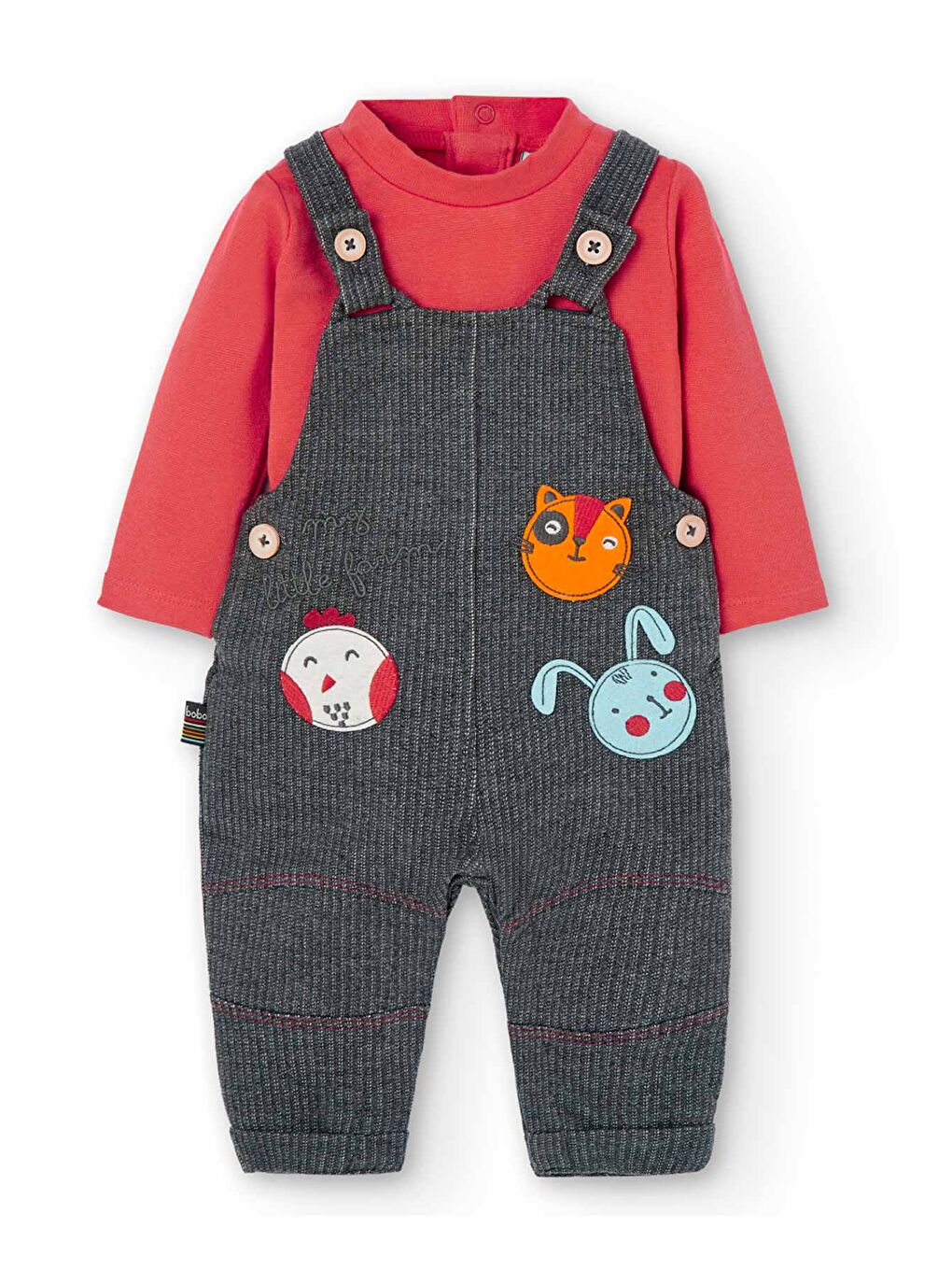 Boboli Erkek Bebek 2Li Set Kırmızı