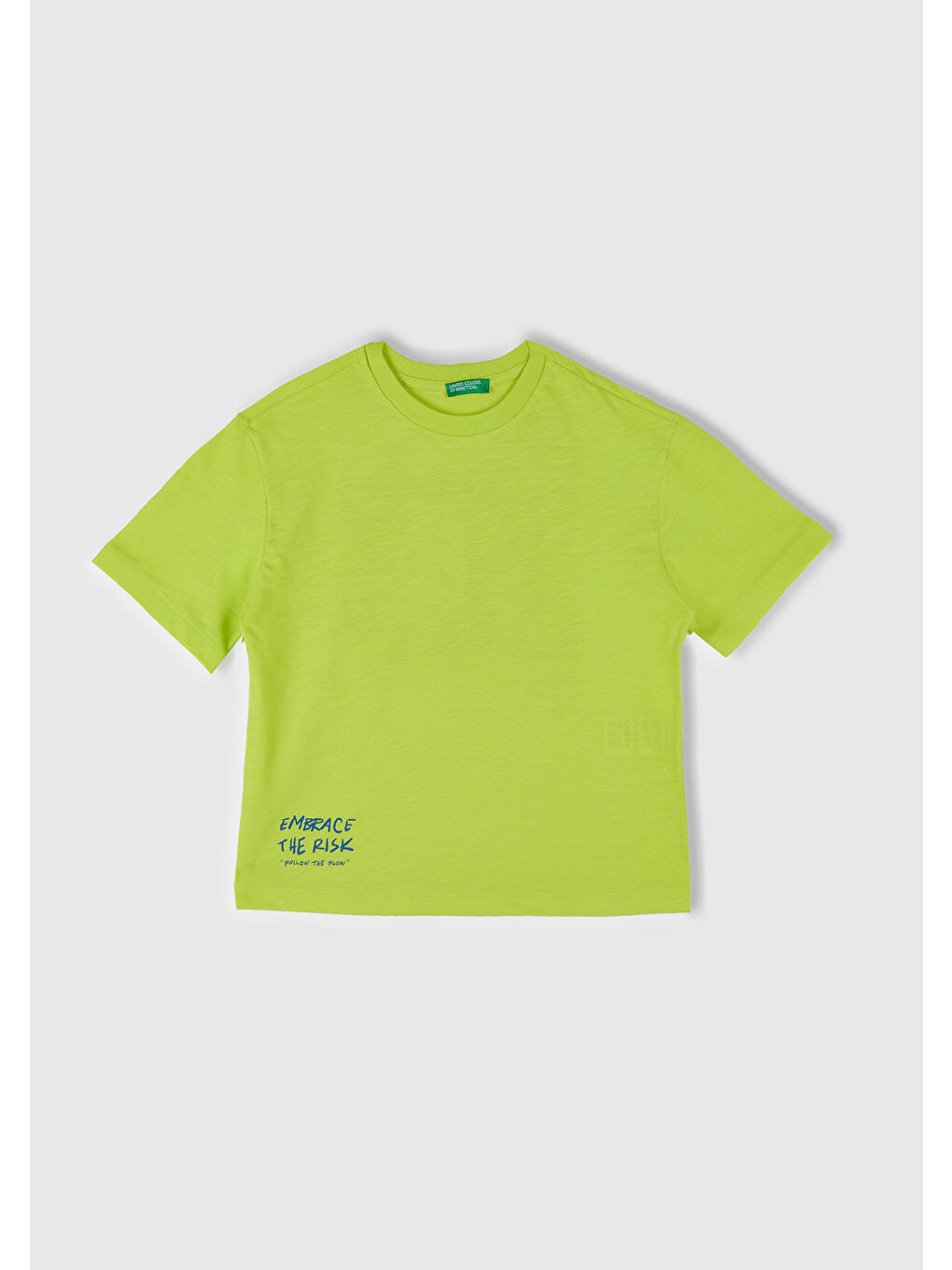 Erkek Çocuk Sarı Fotoğraf Baskılı Oversize T-Shirt