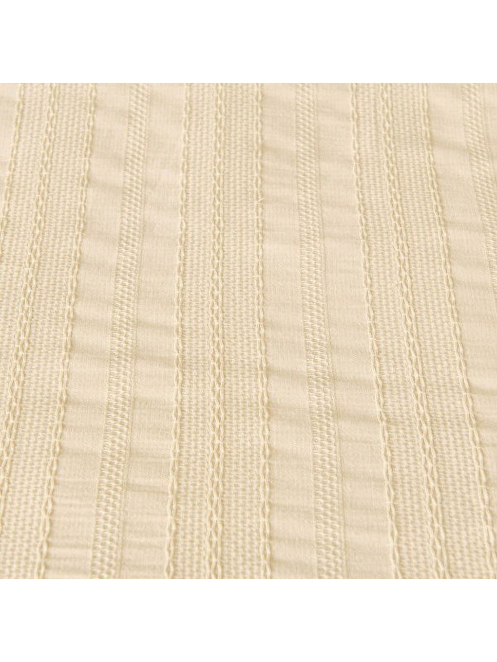 Soft Armürlü Çift Kişilik Nevresim Takımı - Ekru-3