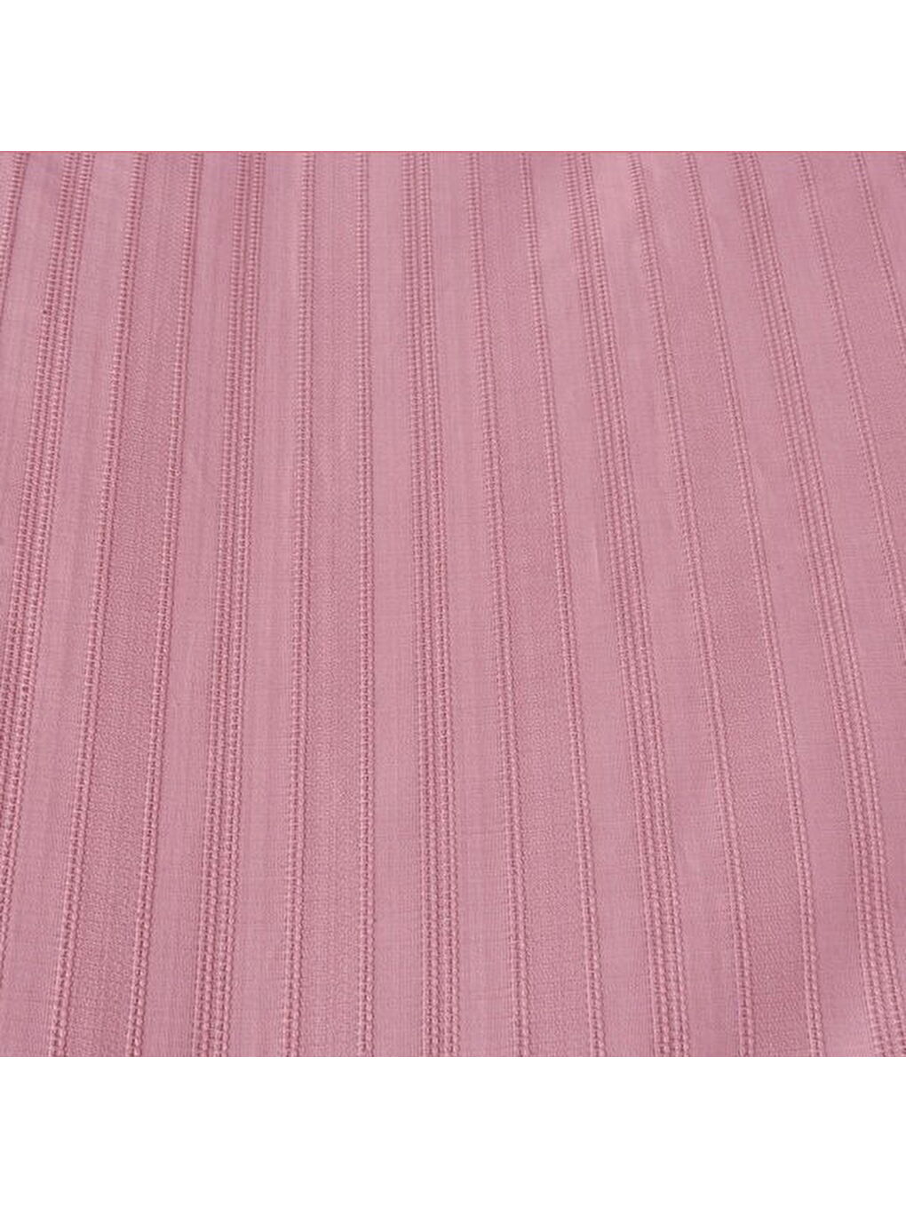 Pembe Soft Dobby Weave Çift Kişilik Nevresim Takımı - Gülkurusu-2