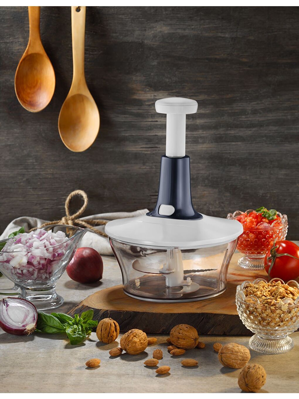 VP-014 Üçgen Basmalı Rondo Mavi 1500ML-1