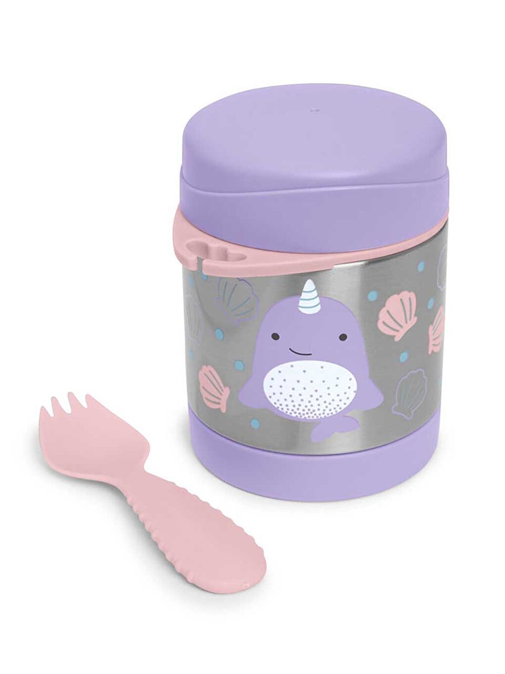 Paslanmaz Çelik Mama Saklama Termosu Narwhal Set-1