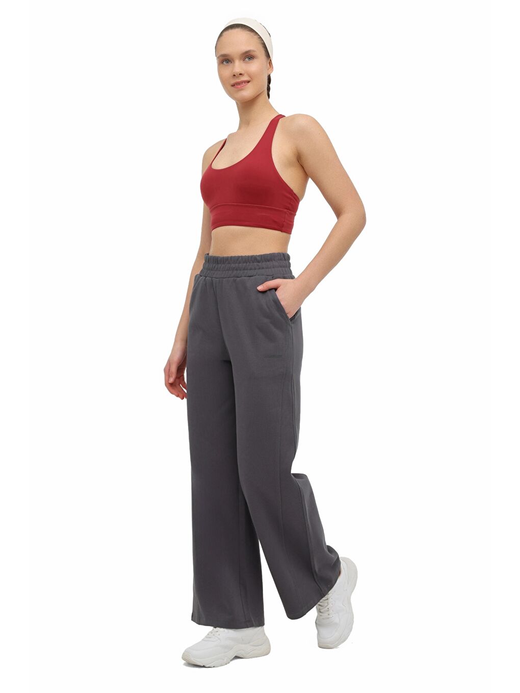 WL 22DREEMY 6FX Gri Kadın Eşofman Altı-2