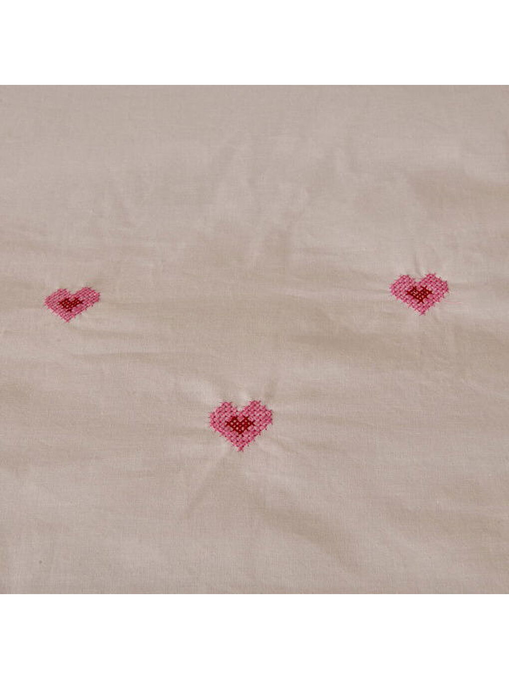 Soft Elenya Çift Kişilik Nevresim Takımı - Beyaz-6