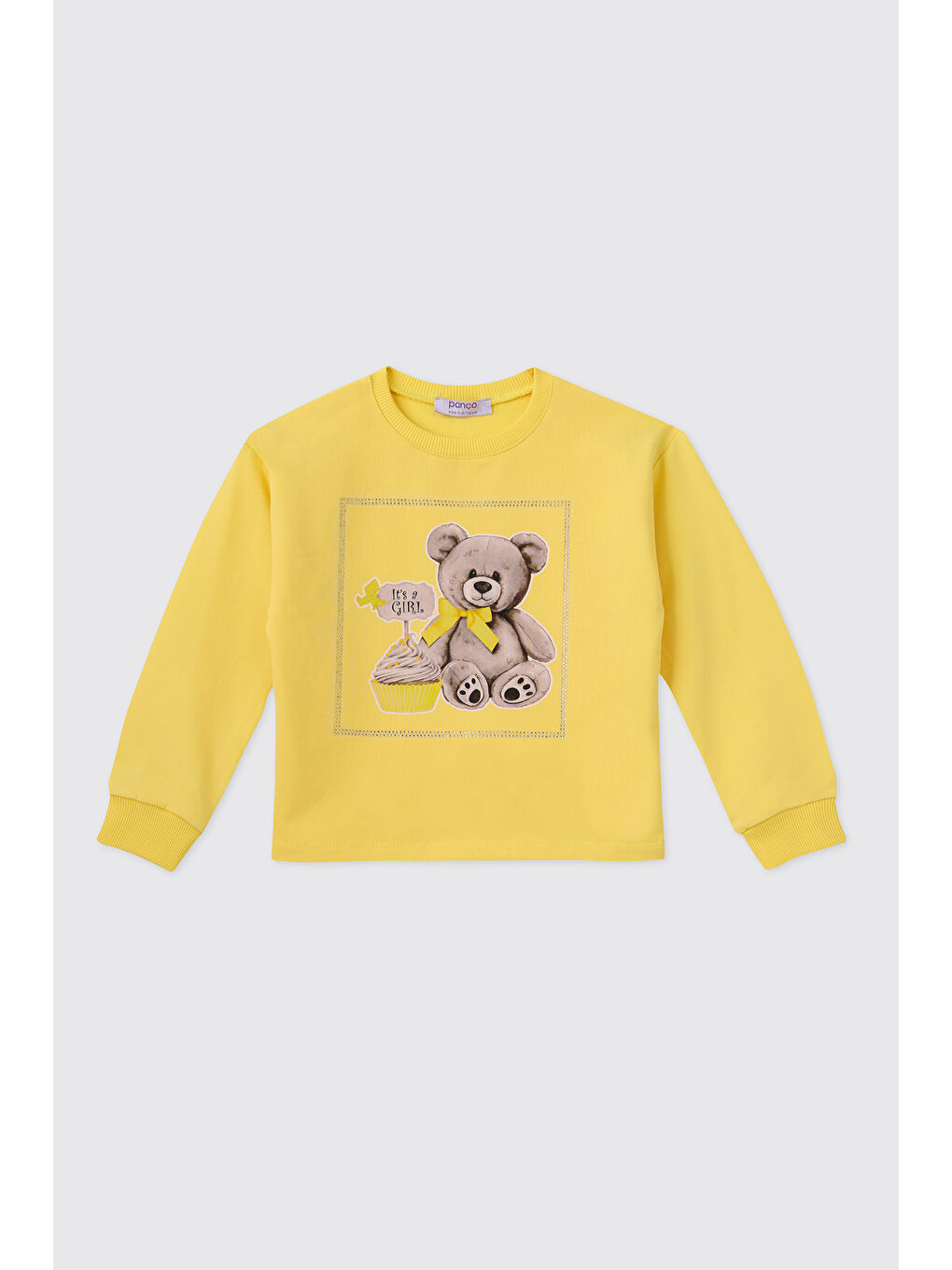 Kız Bebek Sarı Sweatshirt