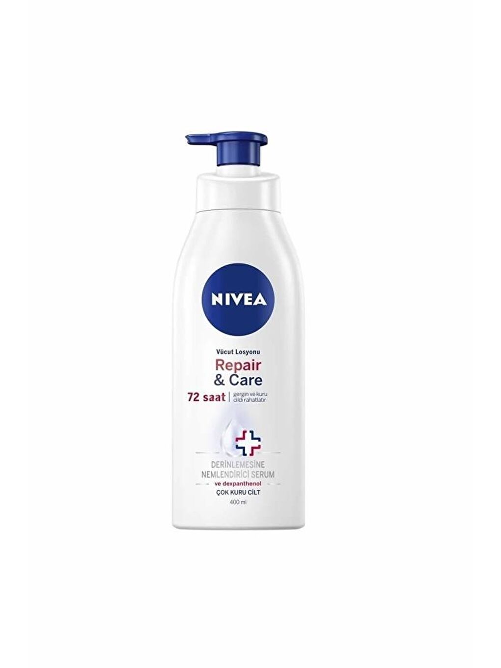 NIVEA Şeffaf Atopik Ciltler Için Vücut Serumu Repair & Care 400 ml x2 Adet, Çok Kuru Cilt, 72 Saat Ne mlendirme - 2