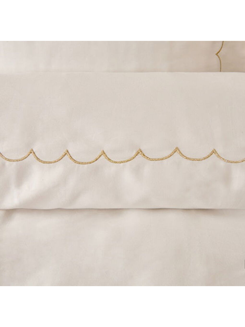 Soft Galad Çift Kişilik Nevresim Takımı - Beyaz-3