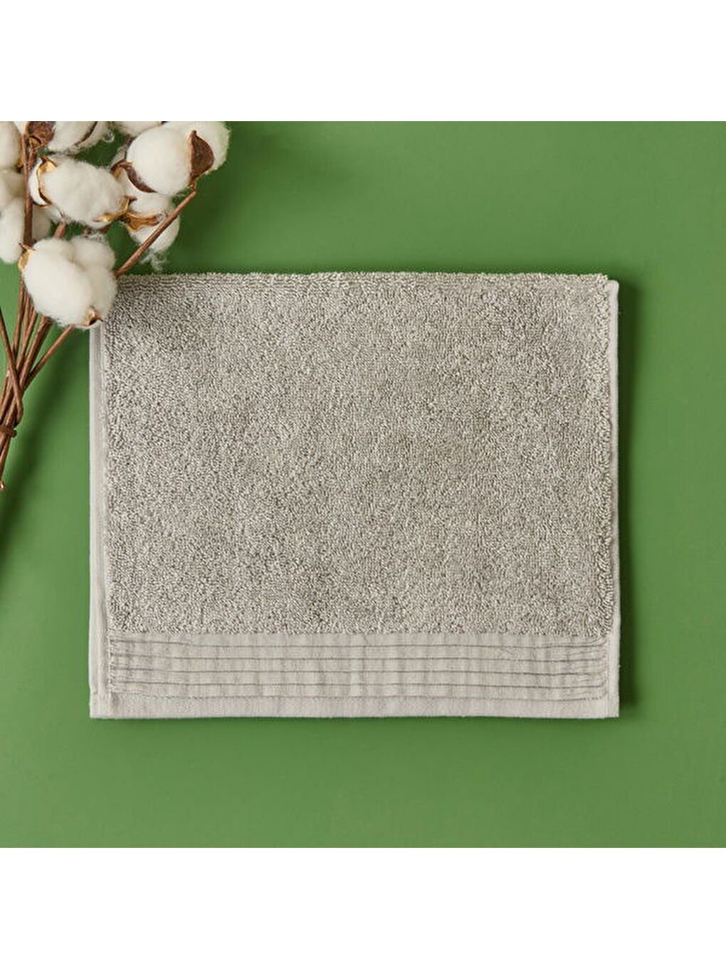 Soft Premium El Havlusu - Gri - 30x50 cm