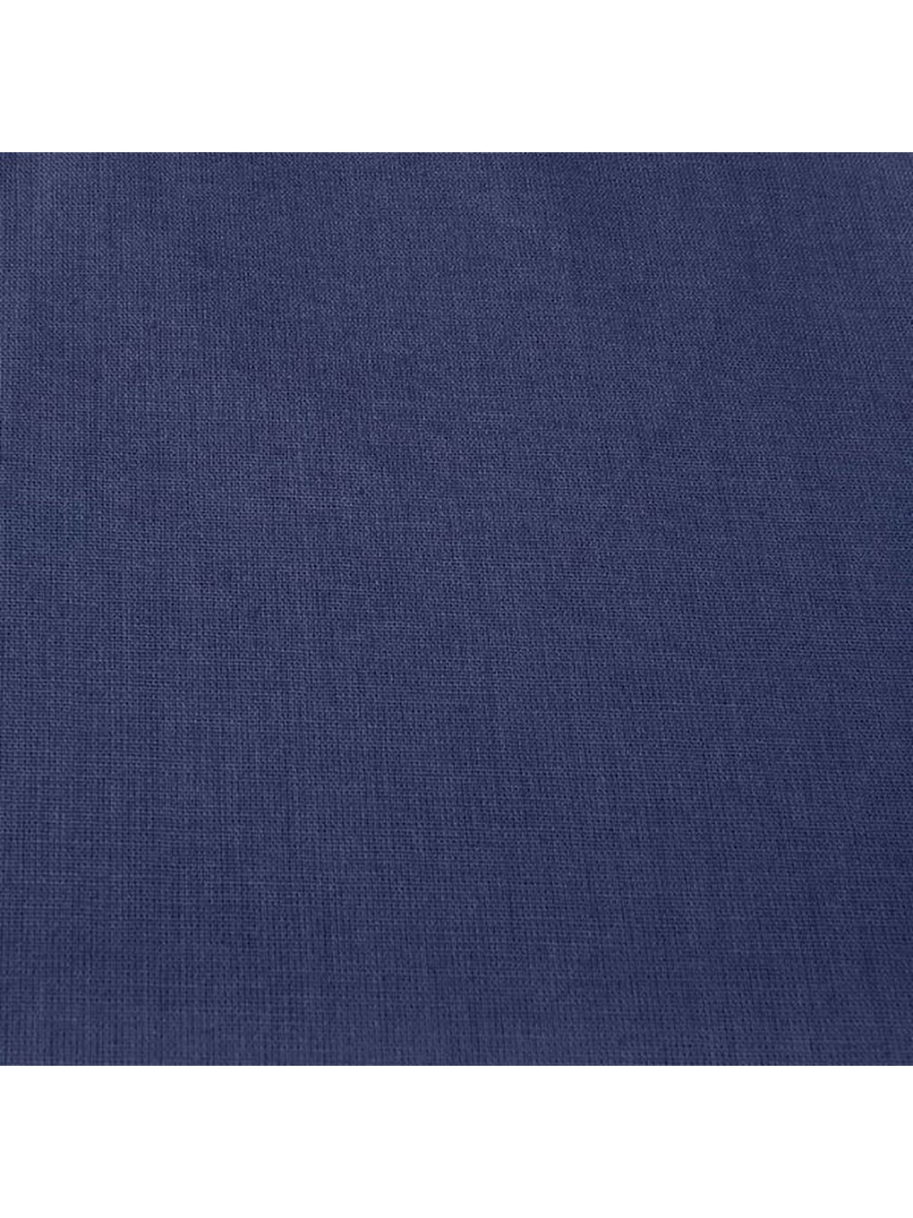 Soft Basic Çift Kişilik Düz Kenar Çarşaf - Lacivert - 240x260 cm-2