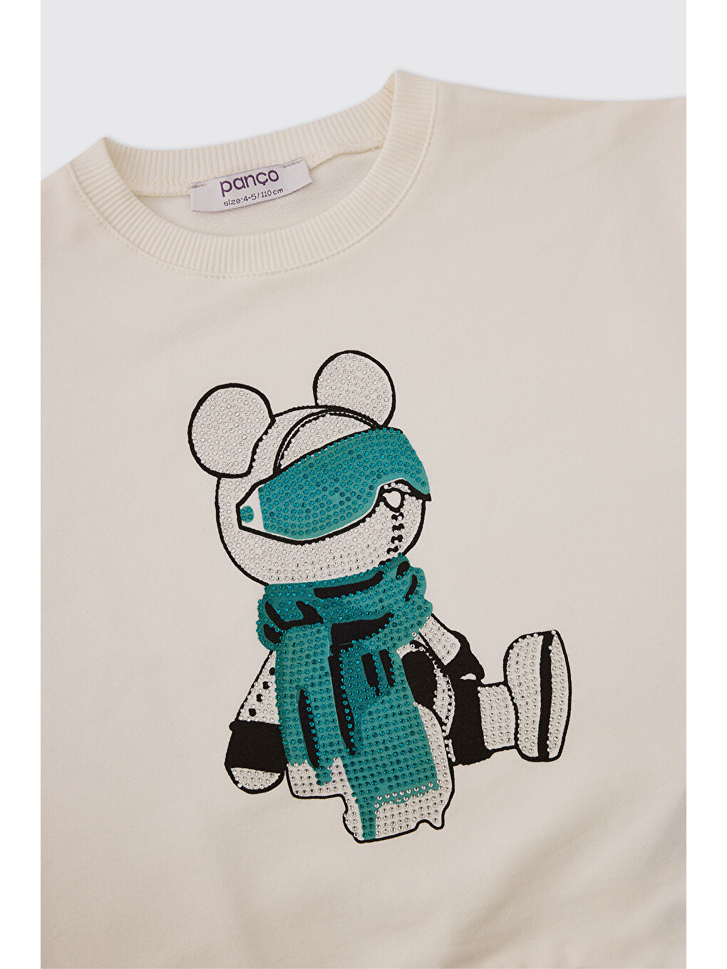 Kız Bebek Ekru Sweatshirt-2