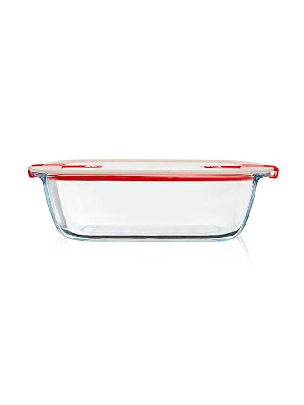 Renksiz Cook & Head Dikdörtgen Kilitli Saklama Kabı - 2,5 lt-1