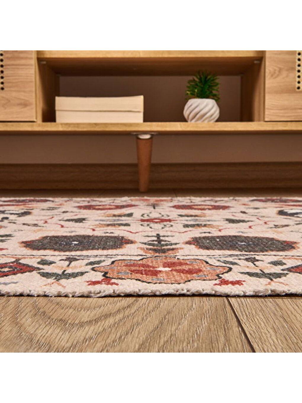 Karışık Soft Etnik Kilim - Renkli - 80x150 cm-1