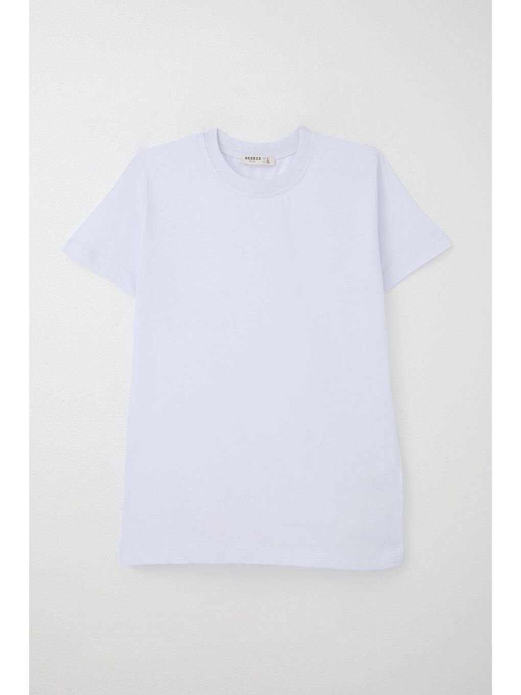 Erkek Çocuk Tişört Basic Beyaz (5-11 Yaş)