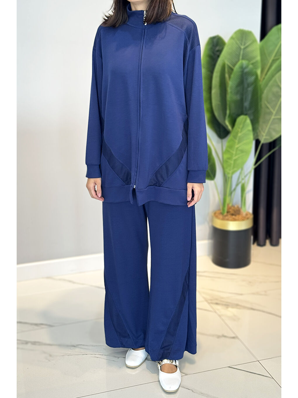 Modal File Detaylı Basic Takım 3080 Lacivert-3