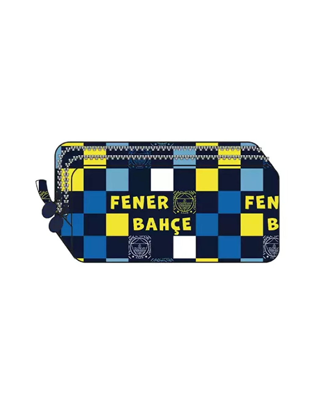 Fenerbahçe Renksiz Dama Desen Kalem Çantası 24703