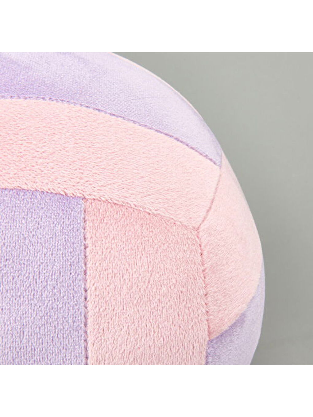 Soft Voleybol Topu Figürlü Yastık - Pembe / Eflatun - 20 cm-2