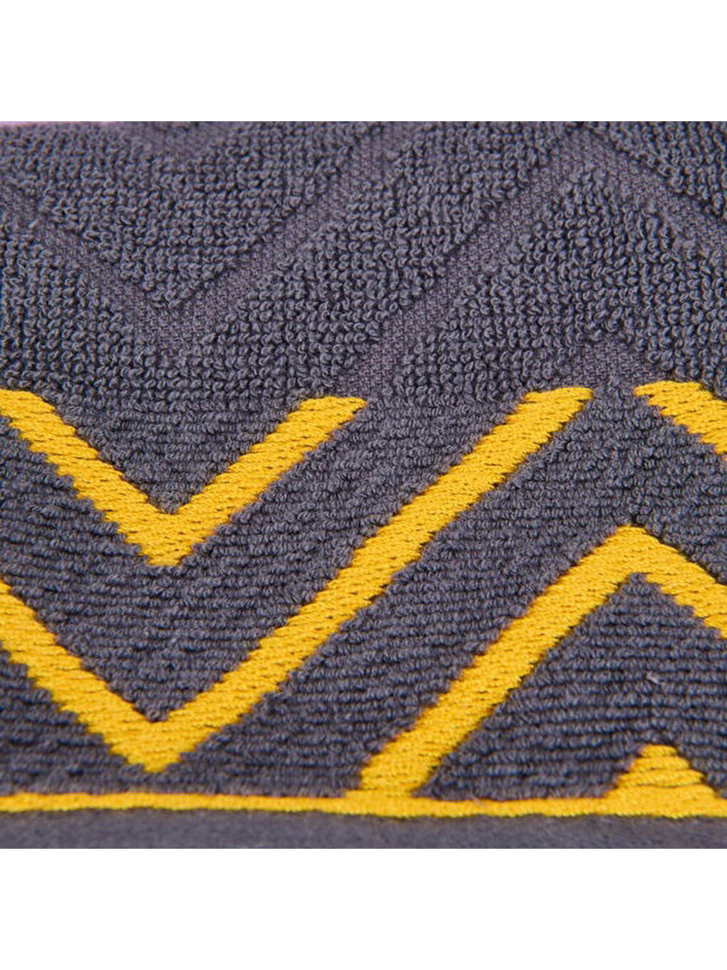 Soft Wave El Havlusu - Antrasit - 30x40 cm-2