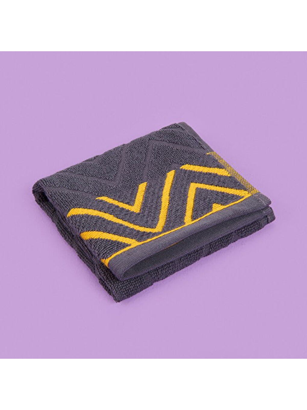 Soft Wave El Havlusu - Antrasit - 30x40 cm-3