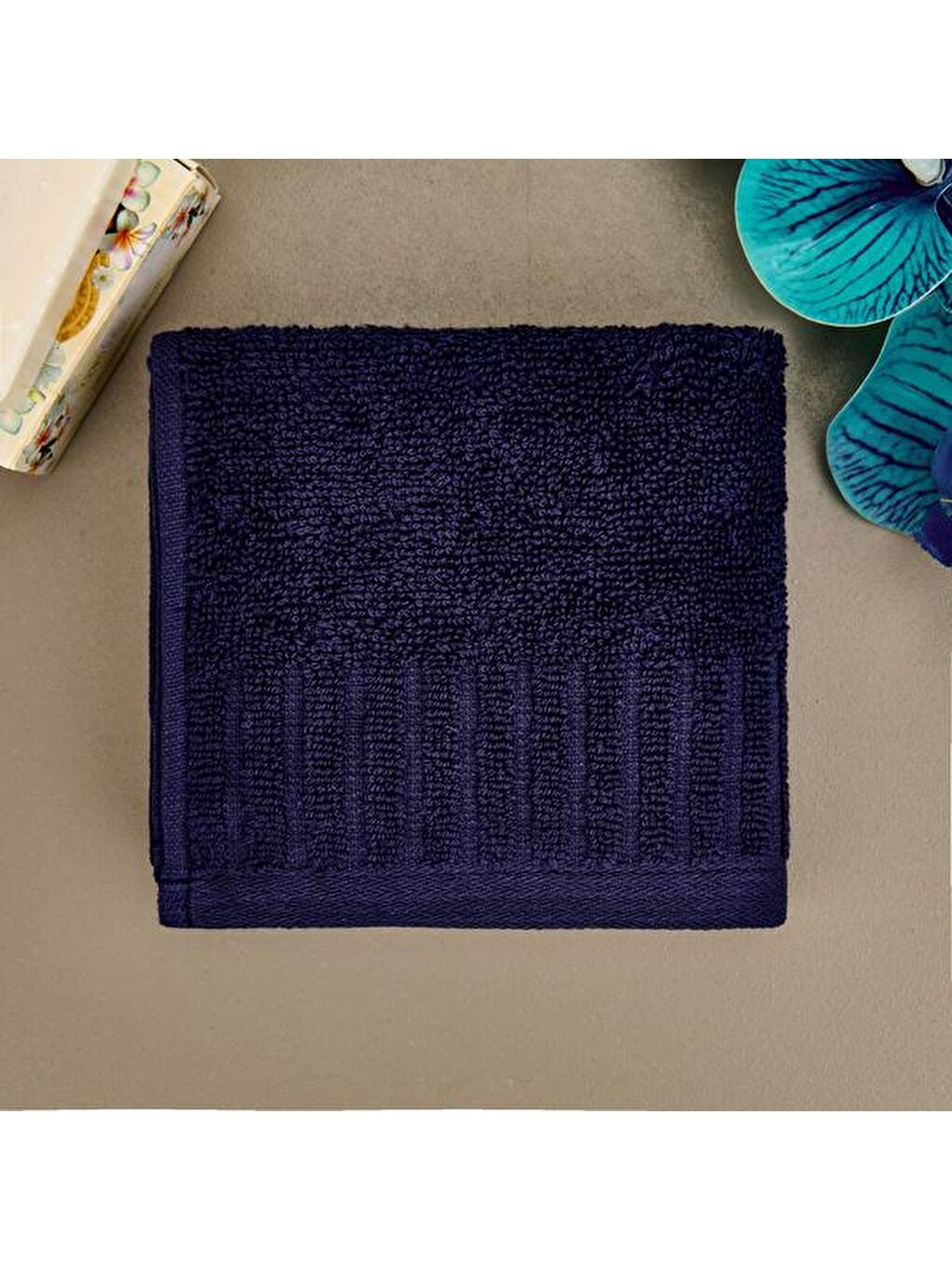 Soft Patte El Havlusu - Lacivert - 30x50 cm