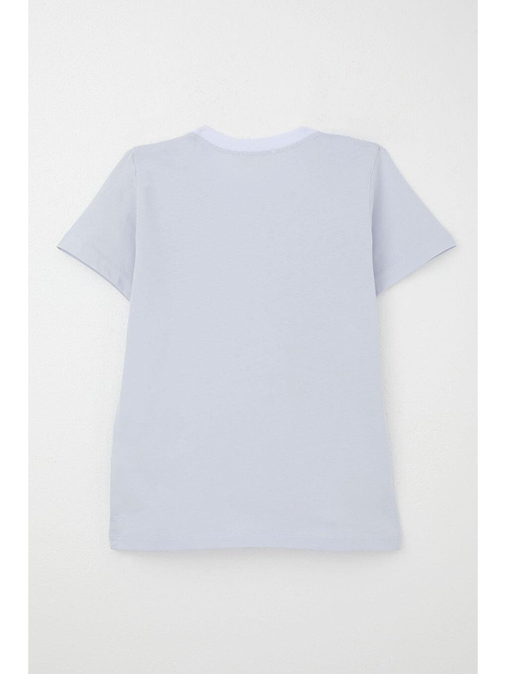 Erkek Çocuk Tişört Basic Buz Mavisi (4-12 Yaş)-1
