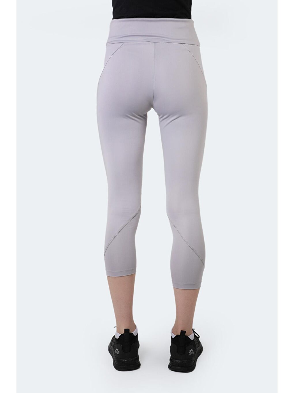 PEREDURA Kadın Fitness Tayt Gri-1