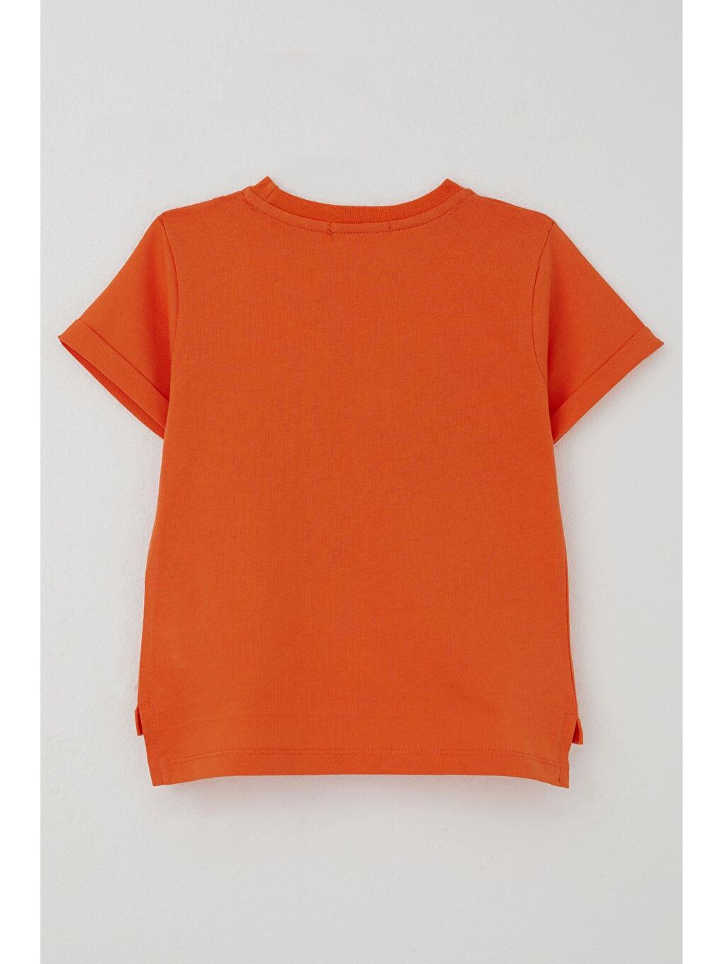 Erkek Çocuk Tişört Lig Yıldızı Dinozor Baskılı Turuncu (2-6 Yaş)-2