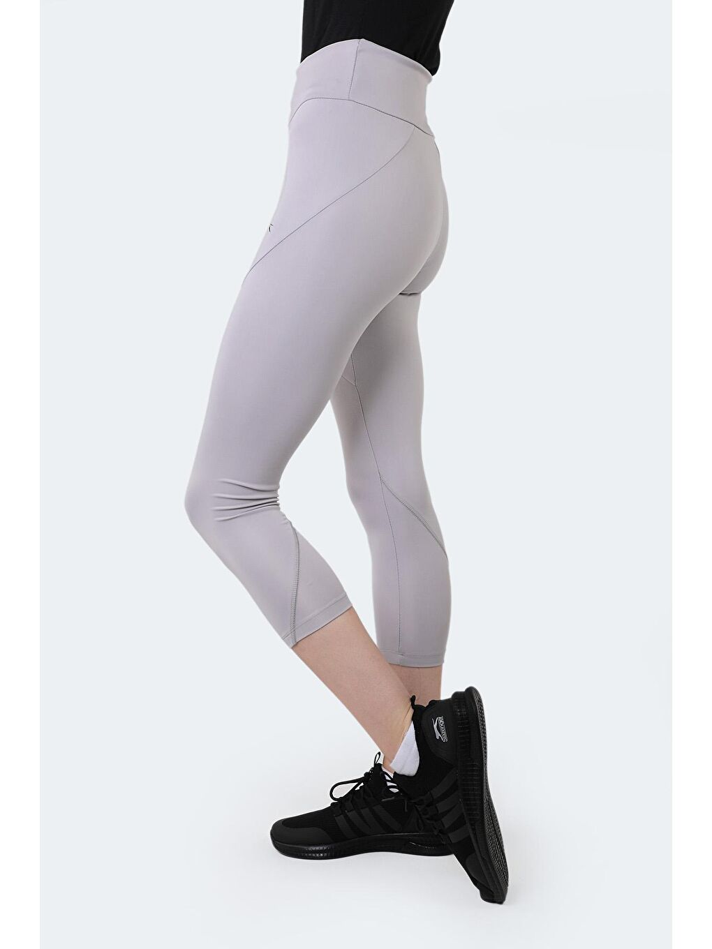 PEREDURA Kadın Fitness Tayt Gri-2