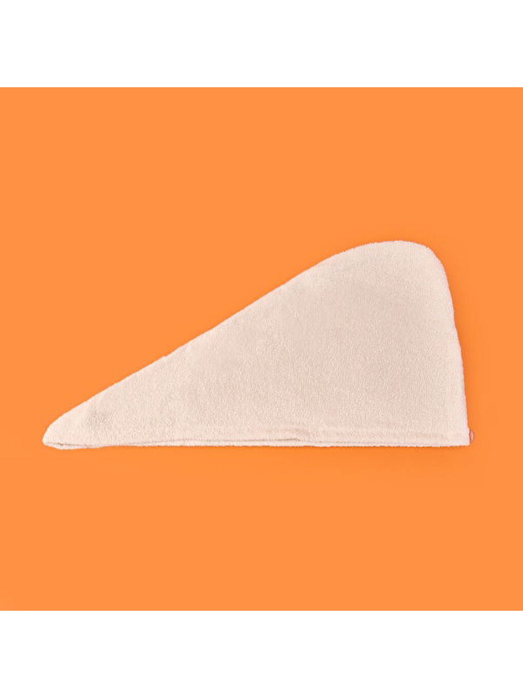 Soft Pamuk Saç Havlusu - Ekru - 55x25 cm-2