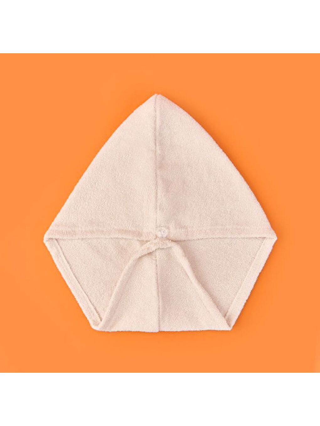 Soft Pamuk Saç Havlusu - Ekru - 55x25 cm-3