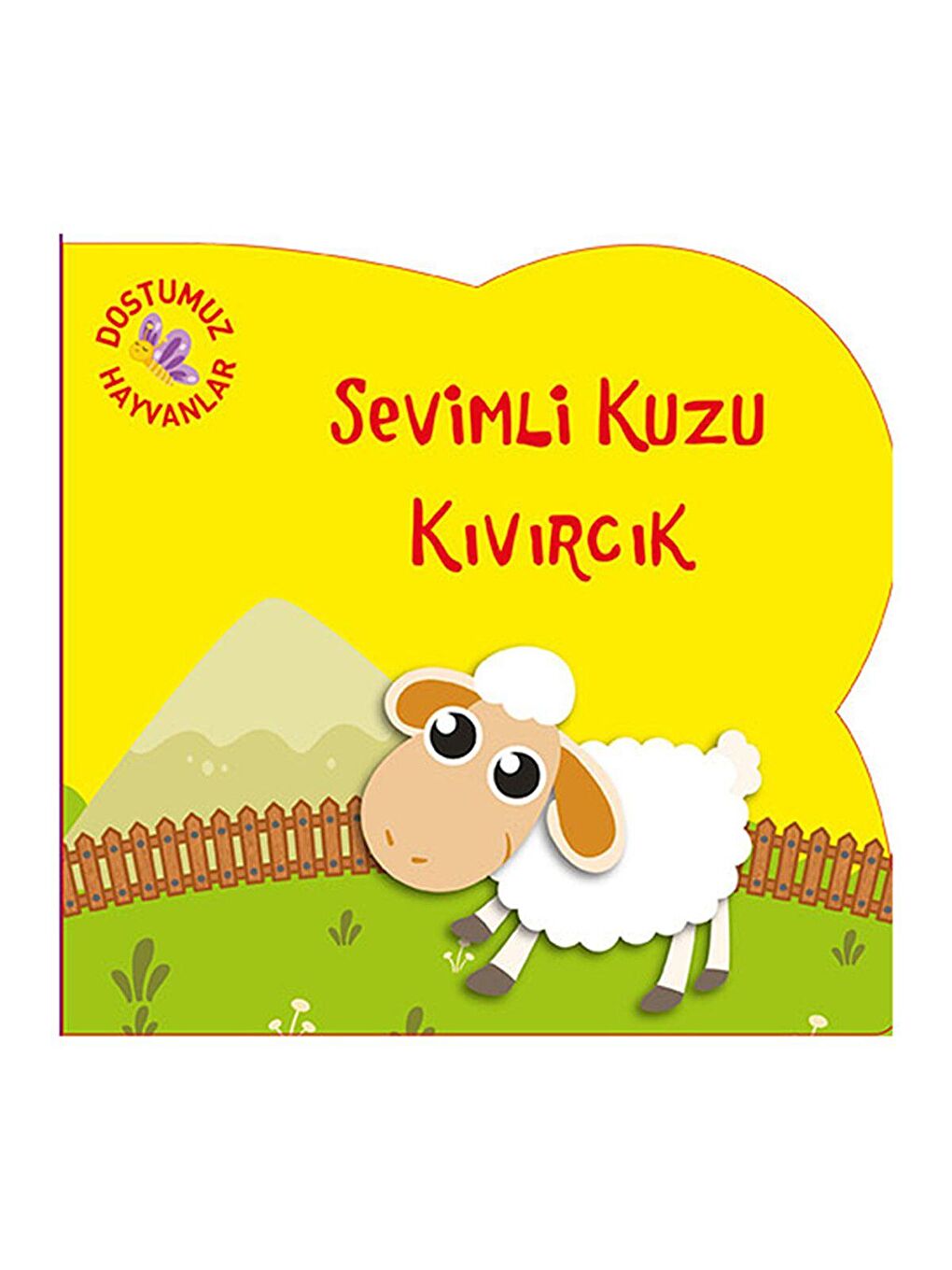 Net Çocuk Yayınları Karışık Sevimli Kuzu Kıvırcık Bebek Kitabı