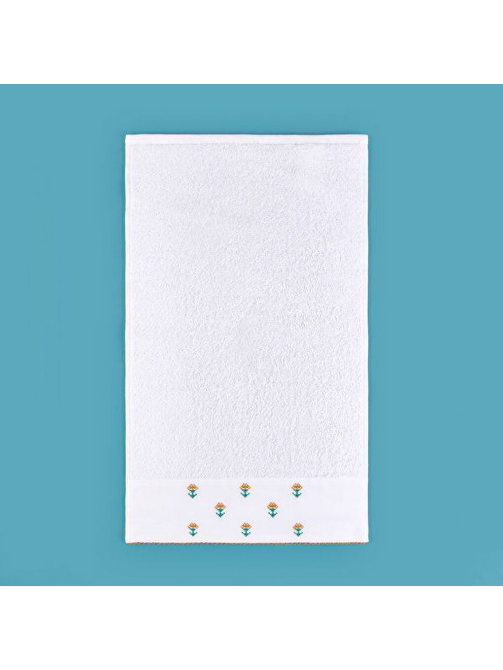 Lila Soft Urban Delight Braga El Havlusu - Ekru / Hardal - 30x50 cm-1