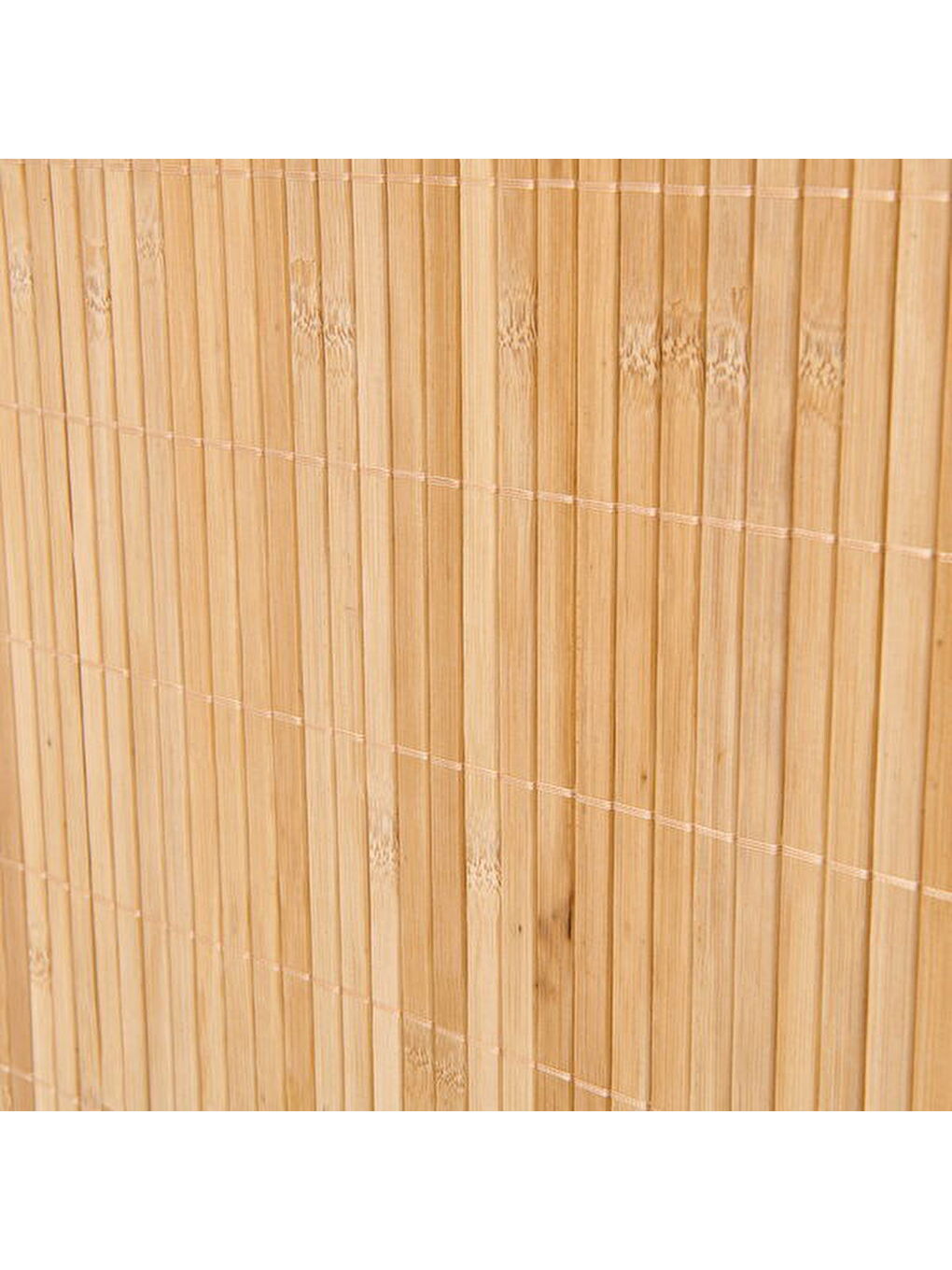 Bambu Örme Çamaşır Sepeti - Bej - 60 lt-2