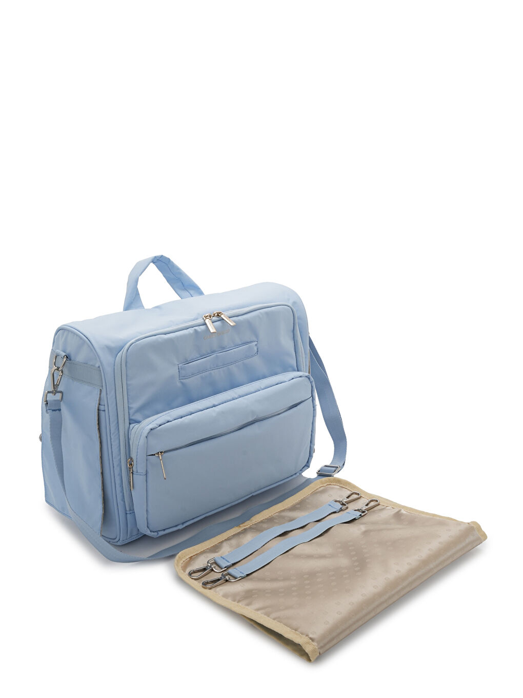 BlissMate Antibakteriyel Astarlı Doğum ve Yeni Doğan Çıkışı İçin Anne Bebek Sırt Çantası-4