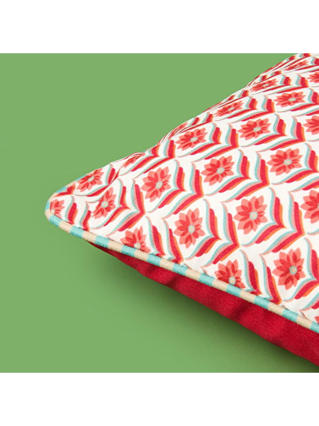 Karışık Soft Muster Kırlent - Renkli - 45x45 cm-1