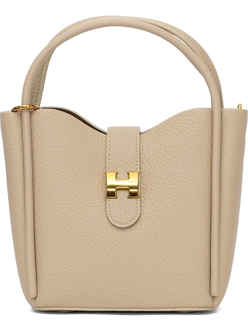 Bej Kadın El ve Omuz Çantası 25YG327