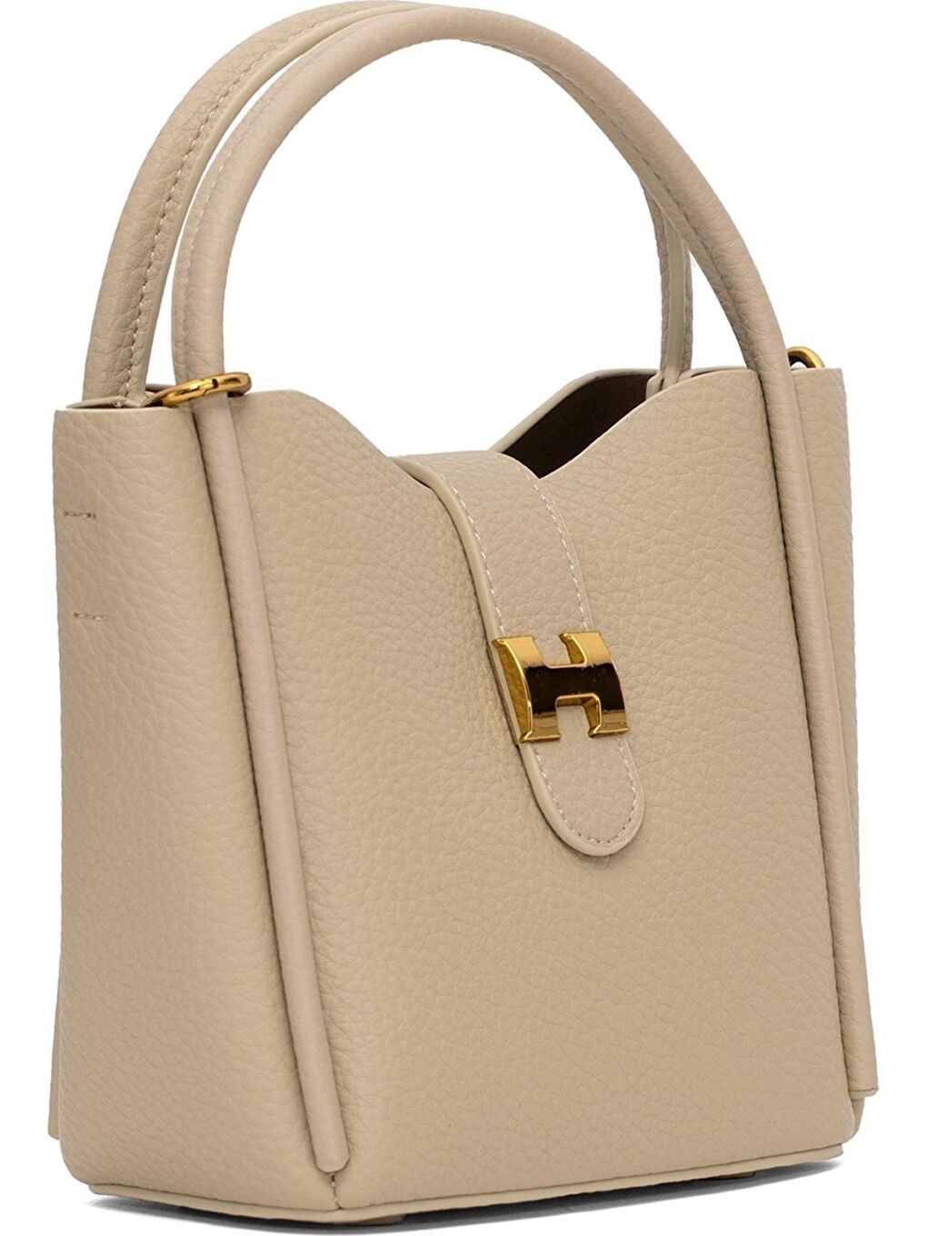 Bej Kadın El ve Omuz Çantası 25YG327-1