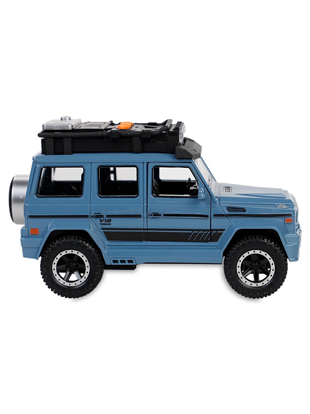 Işıklı Müzikli Lüks Jeep - Mavi-1
