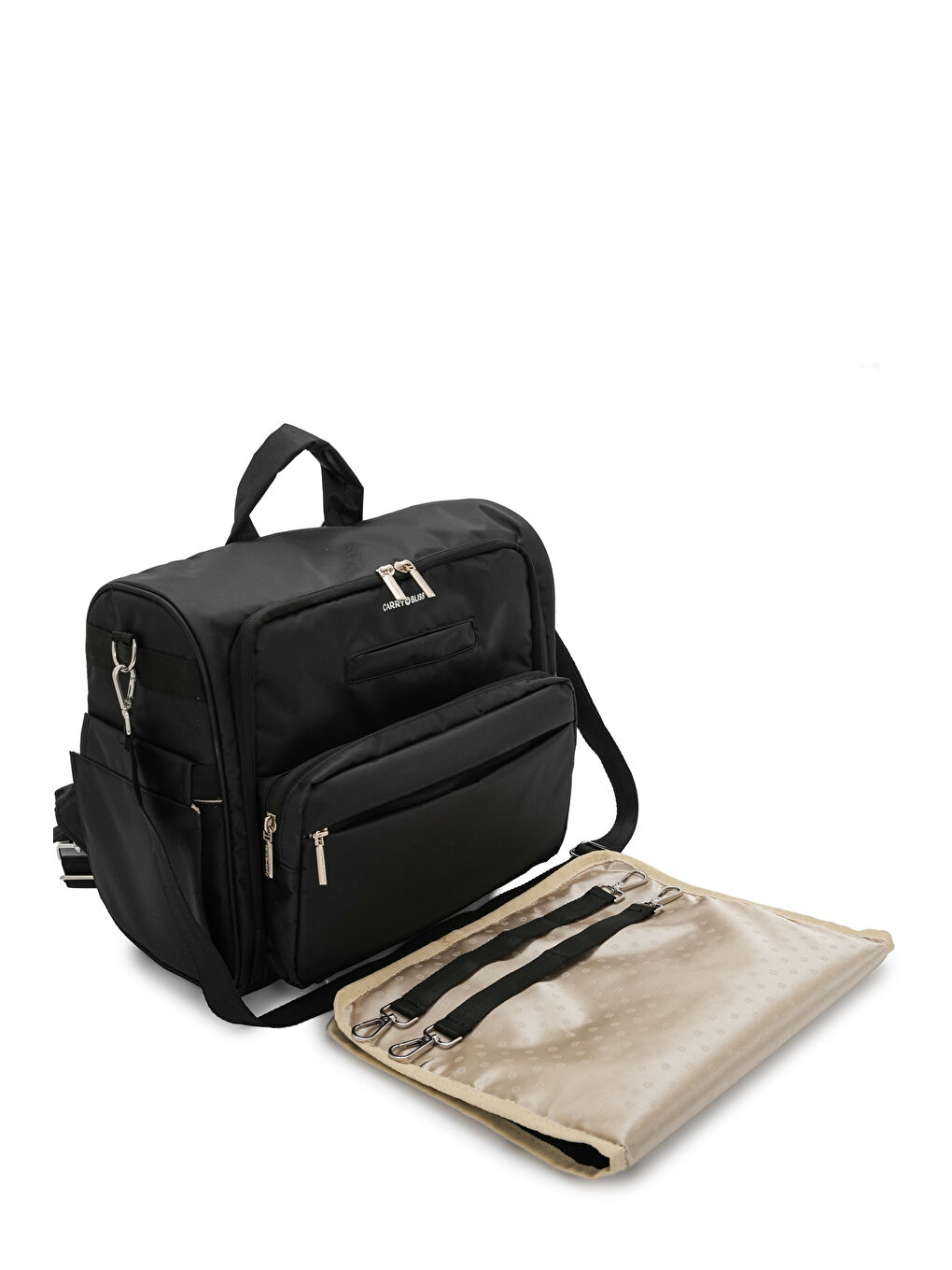 BlissMate Antibakteriyel Astarlı Doğum ve Yeni Doğan Çıkışı İçin Anne Bebek Sırt Çantası-2