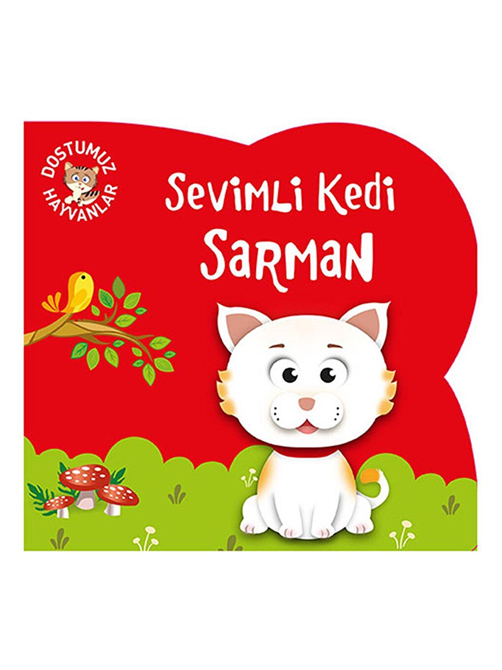 Net Çocuk Yayınları Karışık Sevimli Kedi Sarman Bebek Masal Kitabı